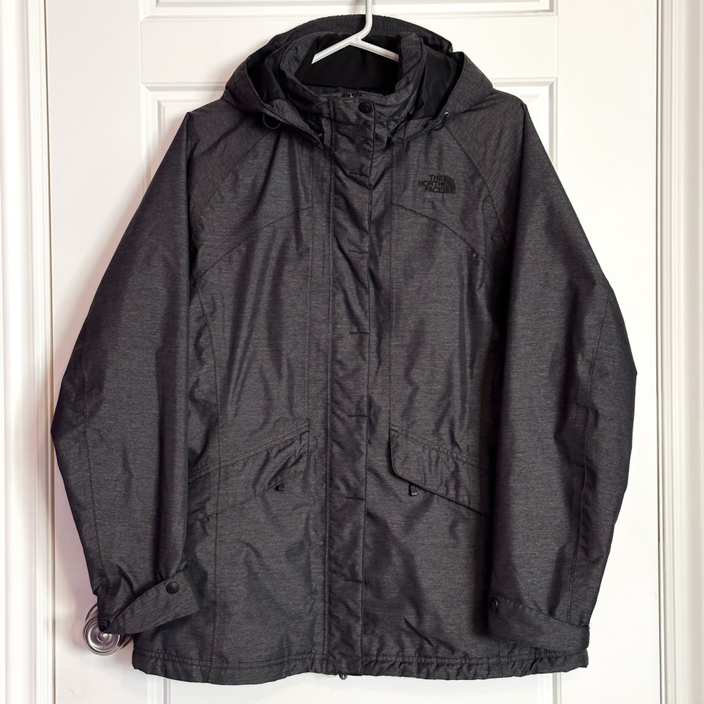 The North Face Gray Hooded Jacket
